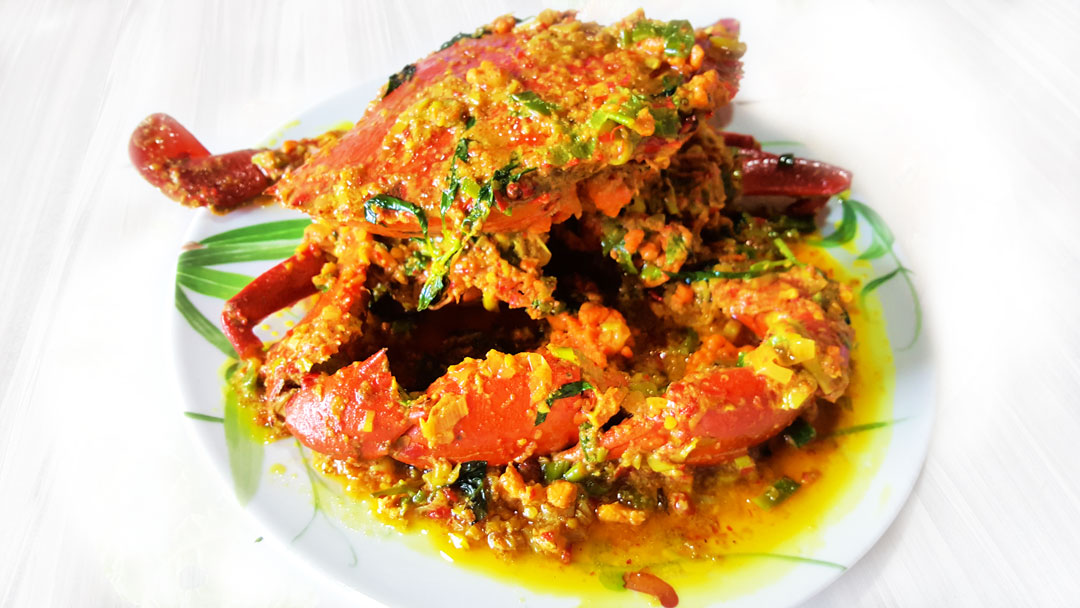 Crab with Woku Spices